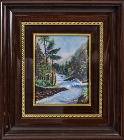 MARYLOU FAUVET, LIMOGES
- Paysage de forêt...