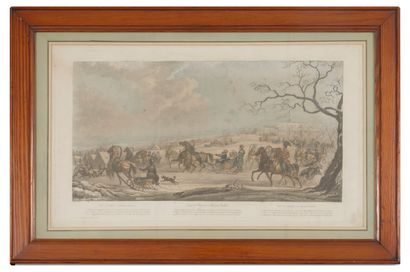 Lot de 6 gravures sur le thème de la Russie...