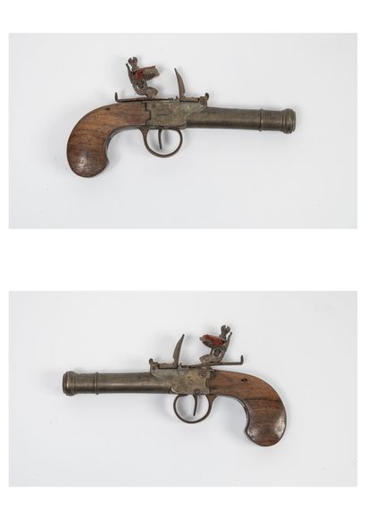 FRANCE ou ANGLETERRE, début du XIXème siècle
Pistolet...