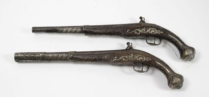 France, XVIIIème siècle
Paire de pistolets...