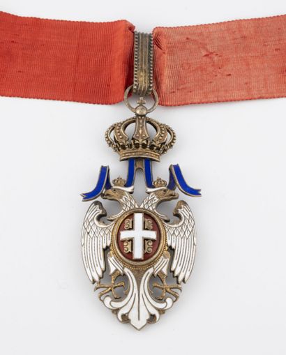 SERBIE

Ordre de l'Aigle blanc (1882).




Bijou...