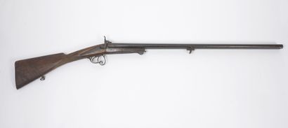 Fusil de chasse à broche.

Platines arrière...