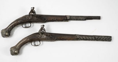 France, XVIIIème siècle
Paire de pistolets...
