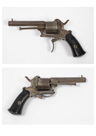 FRANCE ou BELGIQUE, milieu du XIXème siècle
Revolver...