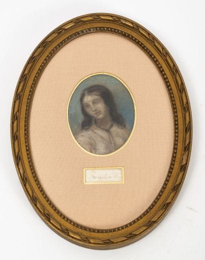 Adolphe MONTICELLI (1824 - 1896) 
Portrait...
