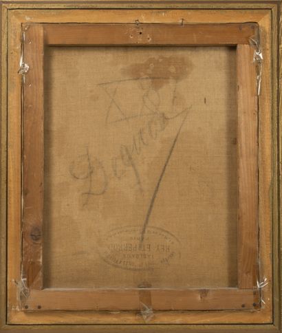 École de la fin du XIXème siècle
Portrait...