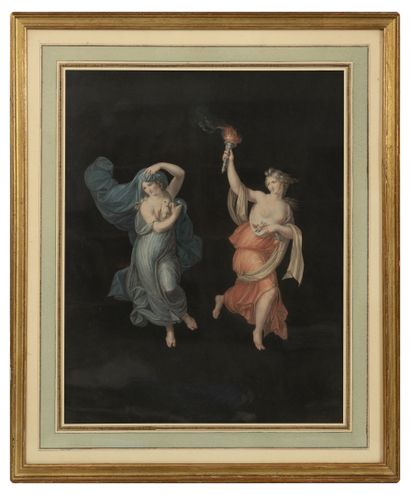 Ecole du XIXème siècle, d'après RAPHAEL (1483-1520)
Quatre...