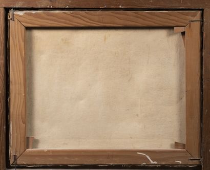École de la fin du XIXème
Barque dans une...