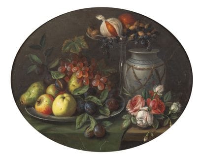 Ecole du du XXème siècle
Coupes de pommes,...