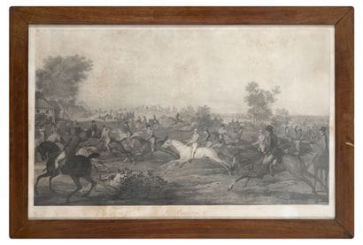 Lot de cinq estampes

- D'après Carl VERNET...