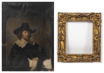 D'après REMBRANDT, début du XXème siècle
Portrait...