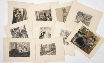 D'après Edgar DEGAS (1834-1917)
Planches...