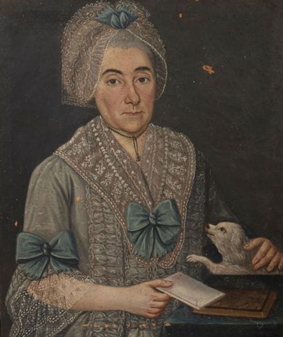 Ecole française provinciale du XVIIIème siècle
Woman...
