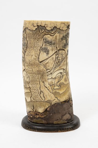JAPON, seconde moitié du XIXème siècle
Ivory...
