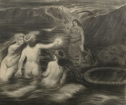 Henri Jules Charles DE GROUX (1866-1930)
The...