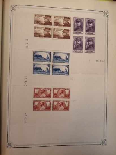 TOUS PAYS
Set of stamps, contained in 3 albums...