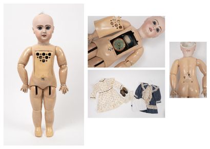 JUMEAU
Phonograph doll.

Porcelain head marked...
