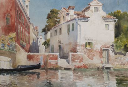 Gaston ROULLET (1847-1925)
Three views of...