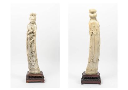 CHINE, premier tiers du XXème siècle 
Guanyin...