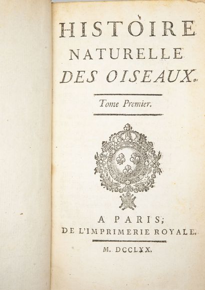 Comte Georges-Louis Leclerc de BUFFON (1707-1788)
Natural...