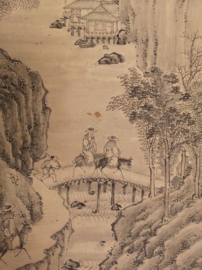 CHINE, XIXème-XXème siècles
Lot of three...