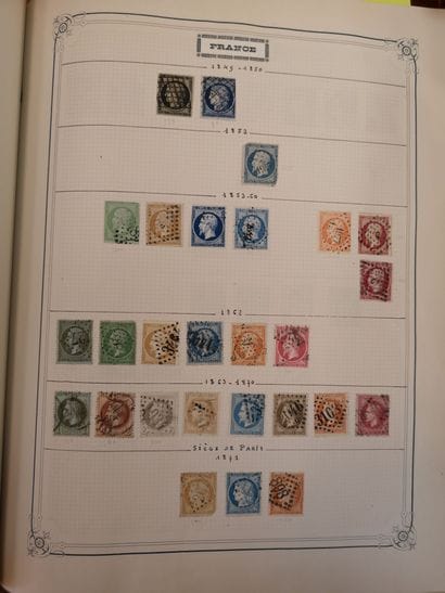 TOUS PAYS
Set of stamps, contained in 3 albums...