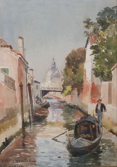 Gaston ROULLET (1847-1925)
Three views of...