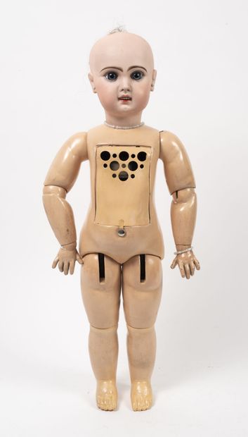 JUMEAU
Phonograph doll.

Porcelain head marked...