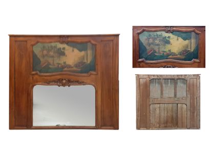 FRANCE, style Louis XV, milieu du XXème siècle
Trumeau...