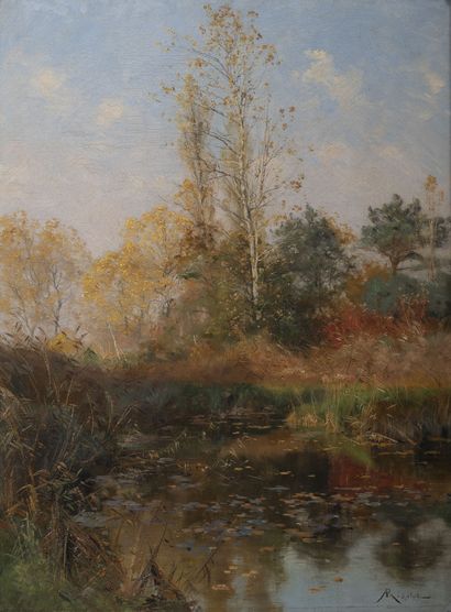 Albert-Gabriel RIGOLOT (1862-1932)
Landscape...