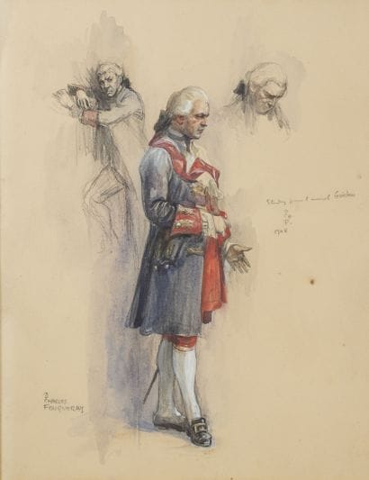 Charles FOUQUERAY (1869-1956)
Study for Admiral...