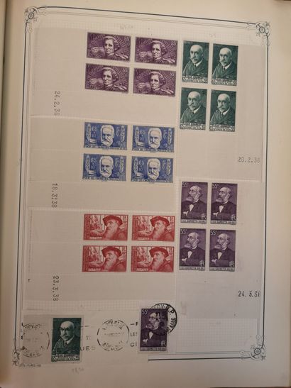 TOUS PAYS
Set of stamps, contained in 3 albums...