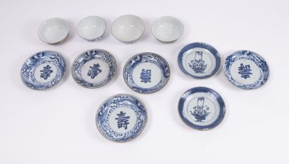 CHINE ou COREE, XIXème-XXème siècles
Set...