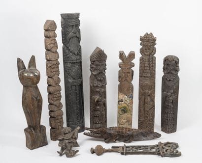 Arts Celtiques ou Primitifs, XXème siècle
Lot...