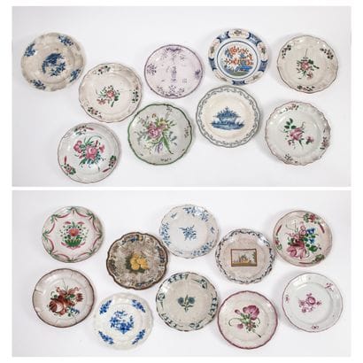 FRANCE, DELFT, TOURNAI, XIXème et XXème siècles
Lot...