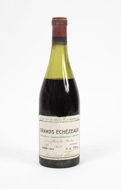 Grands Echezeaux
1 bouteille, 1959.

Domaine...
