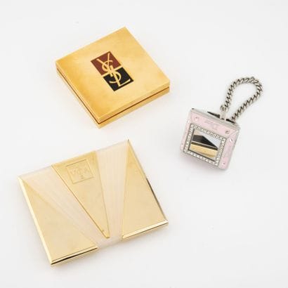Yves Saint LAURENT
Beauty mirror in gilded...