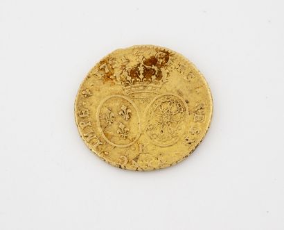 Louis XV (1715 - 1774)
Double Louis d'or...