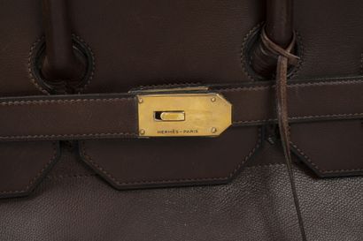 HERMES, France
Top strap bag, 55 cm, in dark...