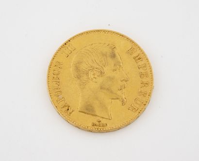 France
Coin of 100 francs gold (900). Napoleon...