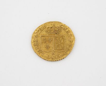LOUIS XVI (1774 - 1793)
Louis d'or. 1786...