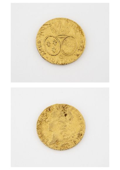 Louis XV (1715 - 1774)

Double Louis d'or...
