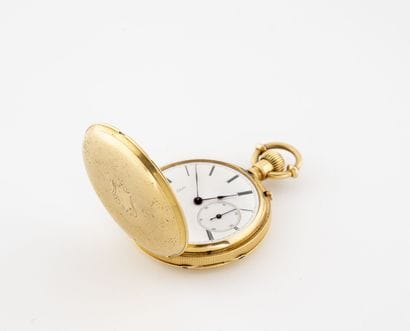 HARRY R SMITH & Co
Yellow gold (750) savonnette...