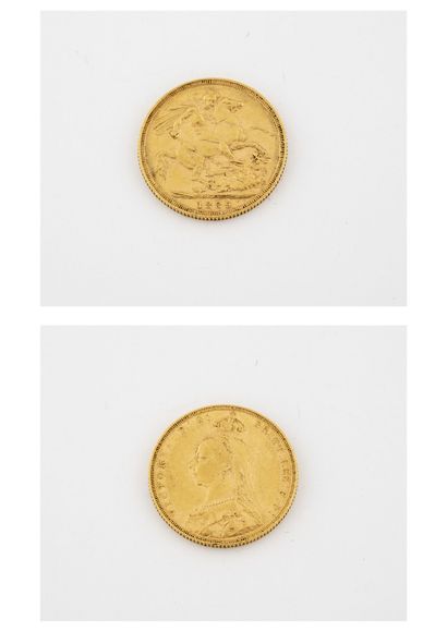 ENGLAND - Victoria (1837-1901).

Gold Sovereign...