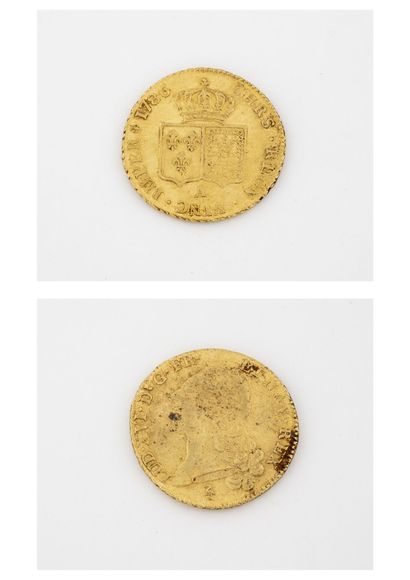 LOUIS XVI (1774 - 1793)
Double Louis d'or...