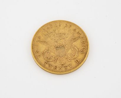 ÉTATS UNIS
20 dollars gold coin, 1875, Type...