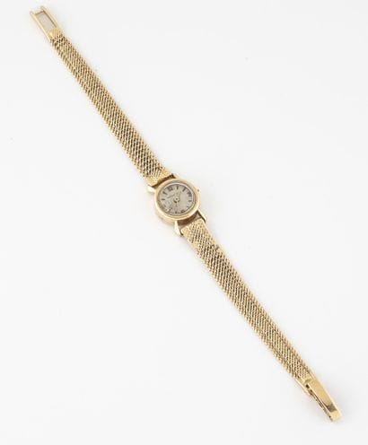 JAEGER LECOULTRE
Ladies' wristwatch in yellow...