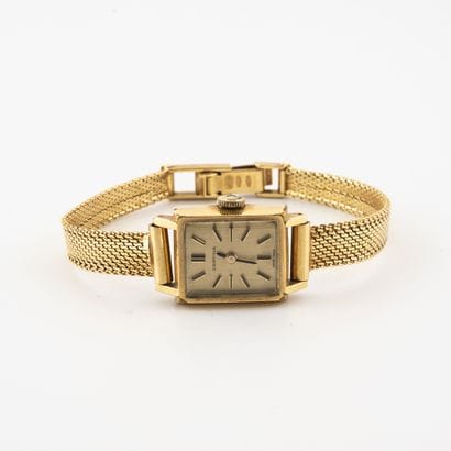 CERTINA
Ladies' wristwatch in yellow gold...