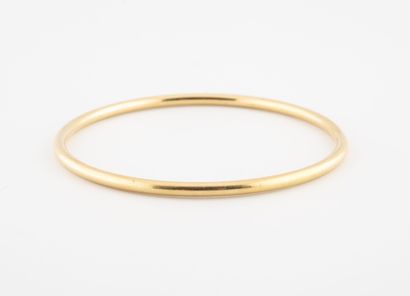 Bracelet in yellow gold (750). 

Gross weight:...
