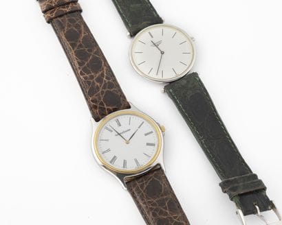 JAEGER LECOULTRE ou LONGINES
Two stainless...
